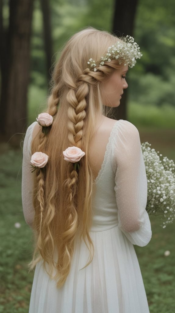  Braided Flower Crown