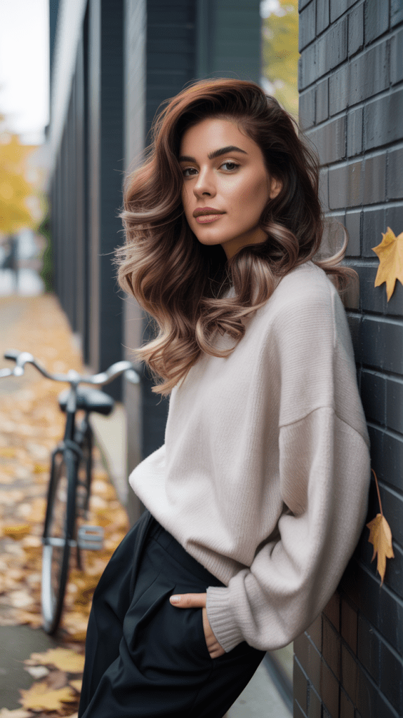 Mushroom Brown Balayage