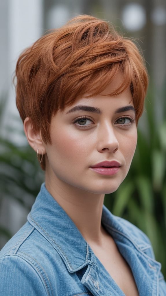 Feathered Pixie with Soft Texture