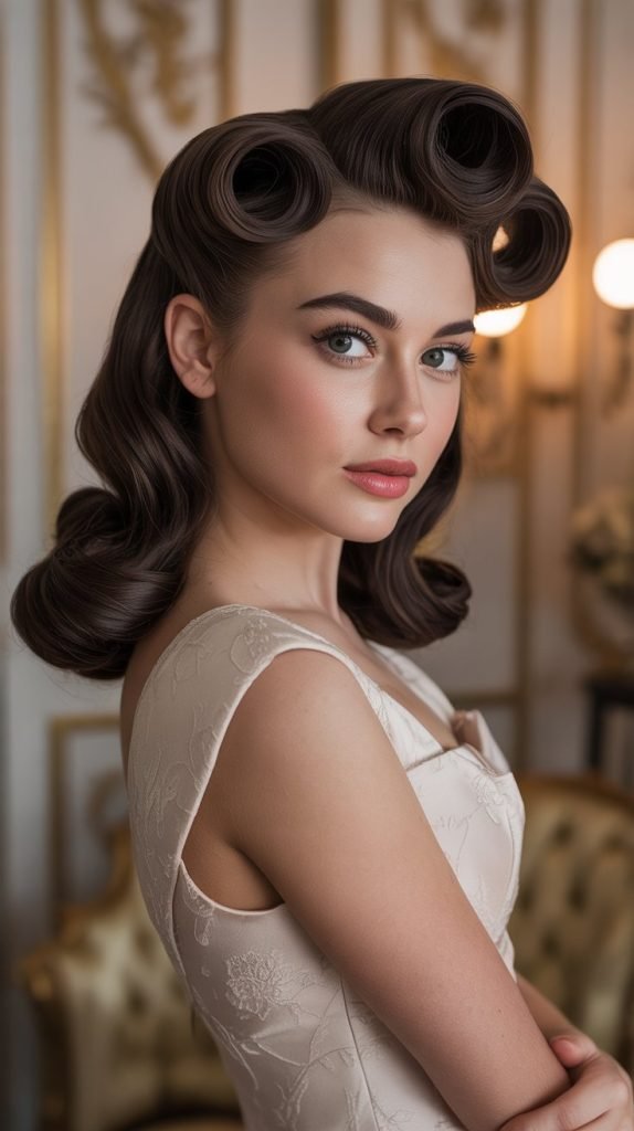 Vintage Victory Rolls