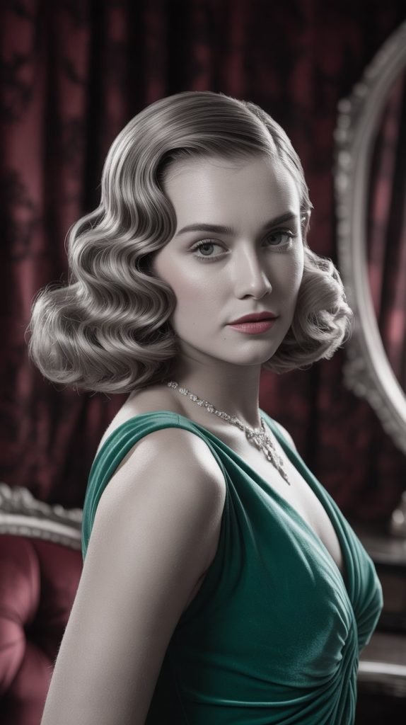 Glamorous Old Hollywood Waves