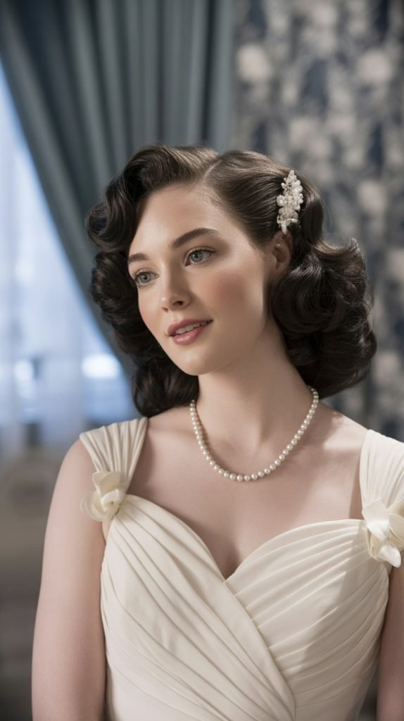 Vintage-Inspired Victory Rolls