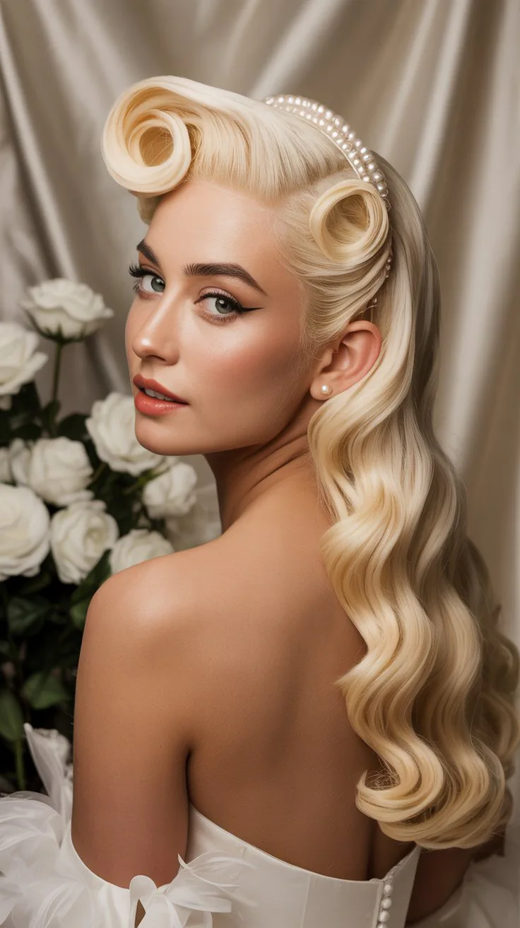 35 Blonde Wedding Hairstyles for Long Hair