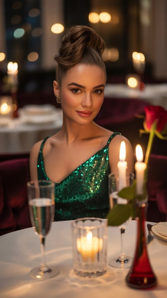 Textured Low Side Bun