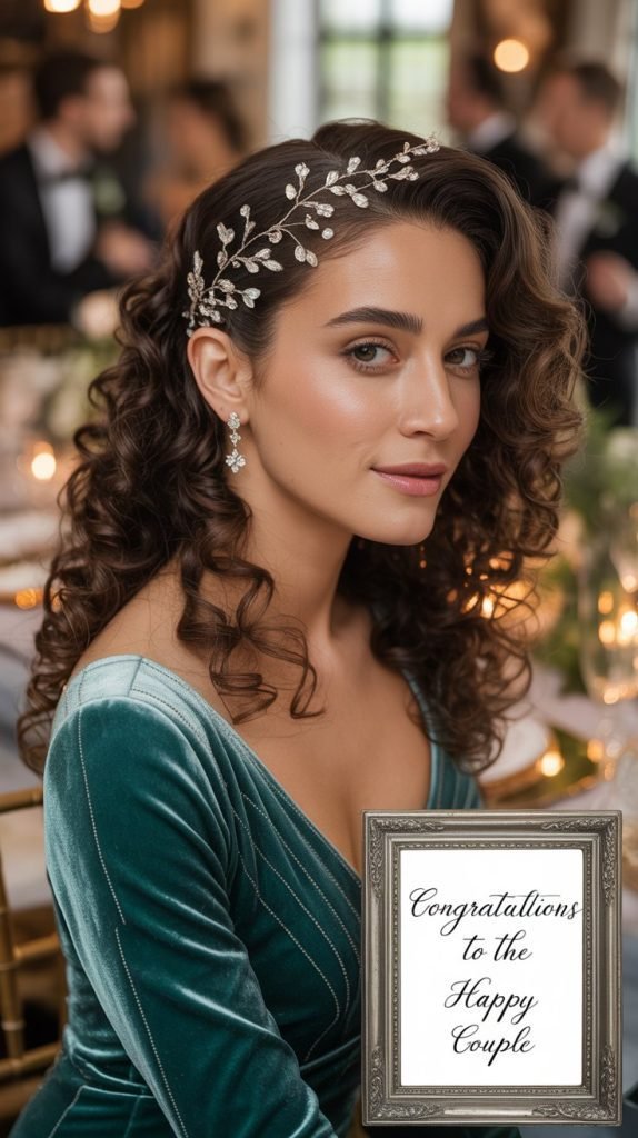 Crystal Hair Vine Accent