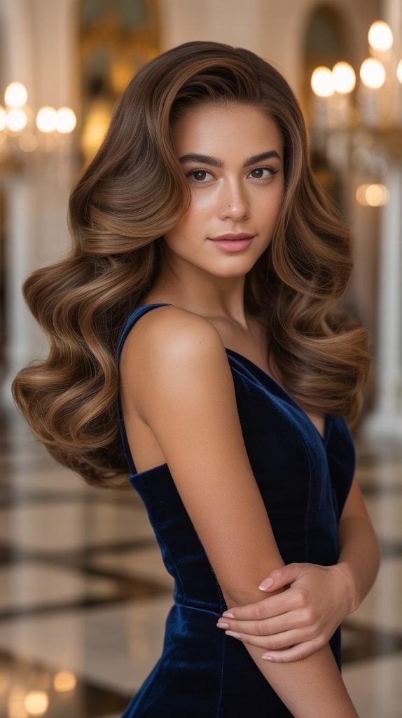 Voluminous Blown-Out Style