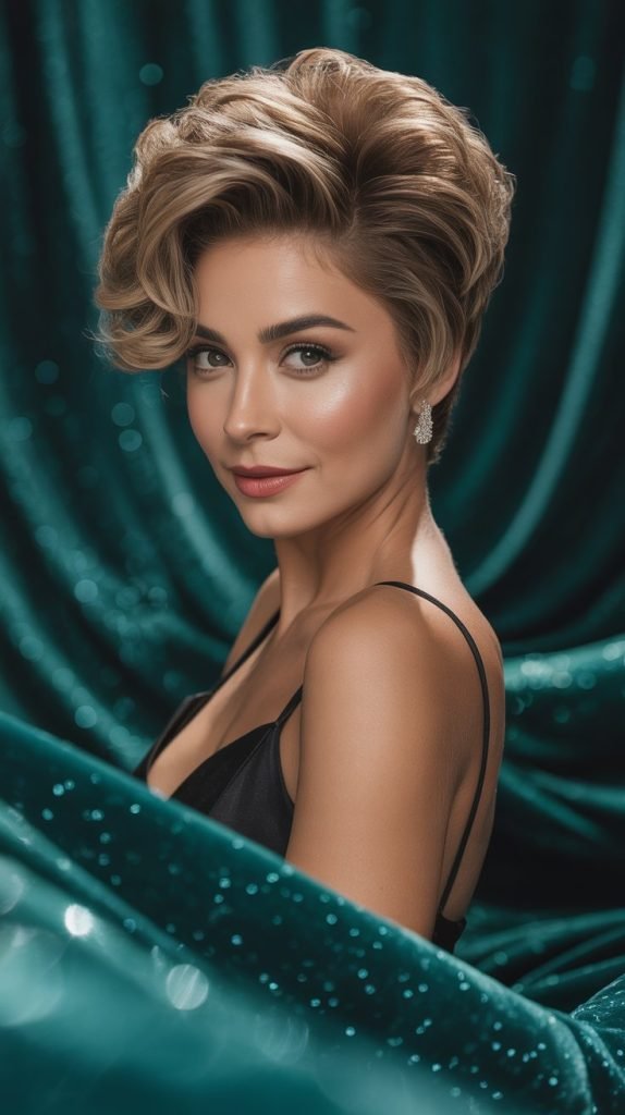 Pixie with Crown Volume