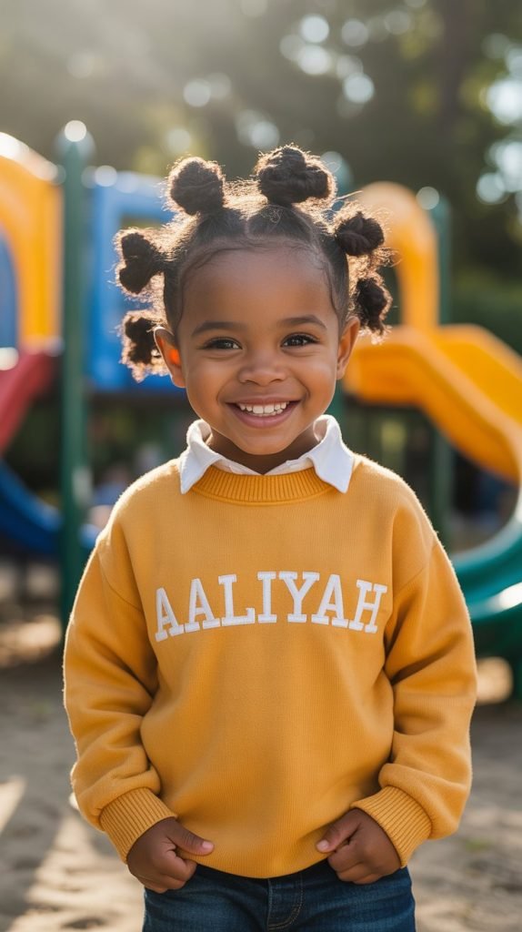 Bantu Knots with Loose Ends
