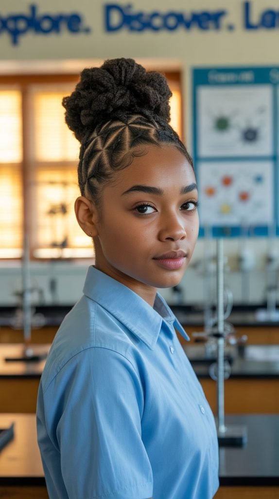 Diamond Pattern Braids