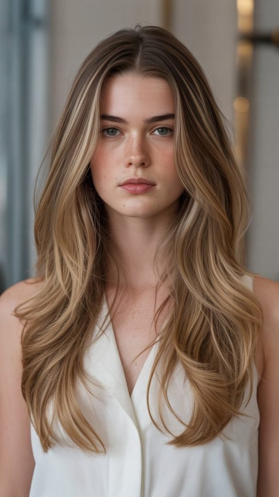  Long Hair with Invisible Layers