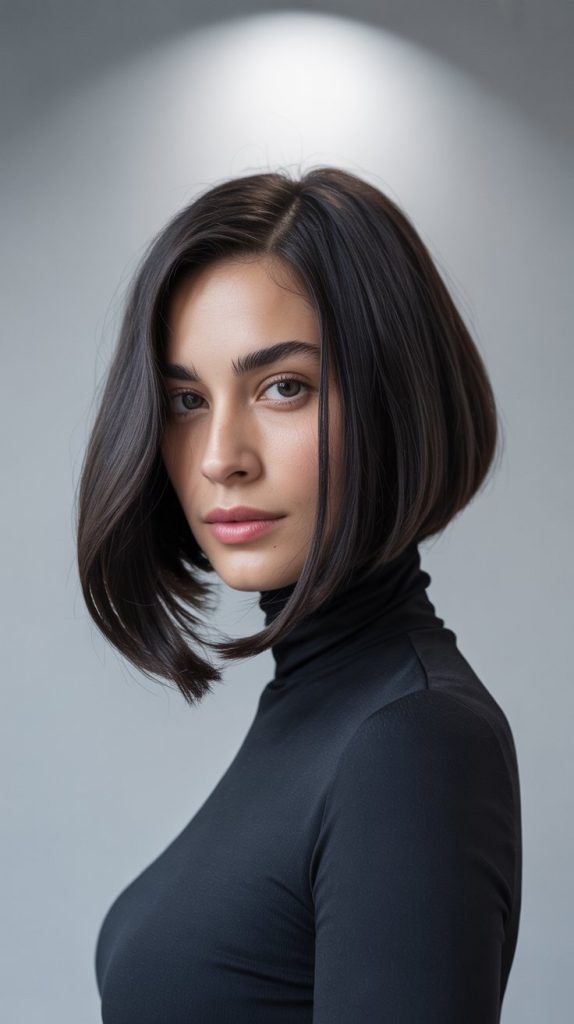Asymmetrical Long Bob