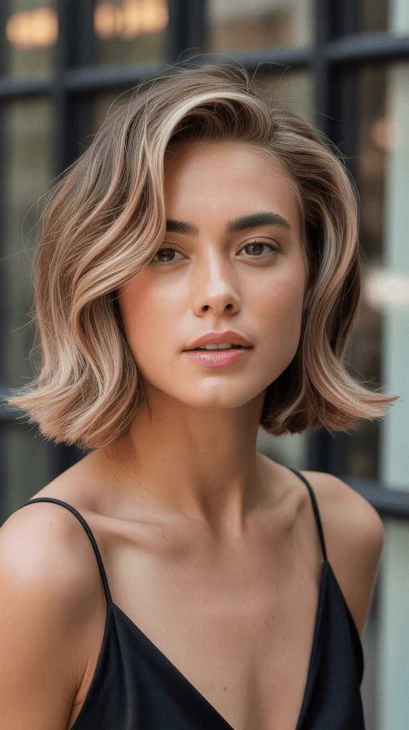 The 2025 Curtain Wave Bob