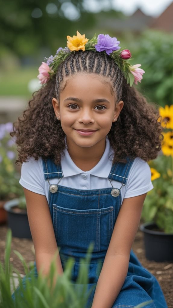 Flower Crown Braid Integration