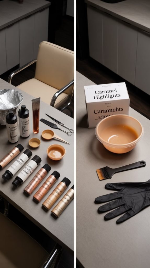 Professional vs DIY Caramel Highlighting