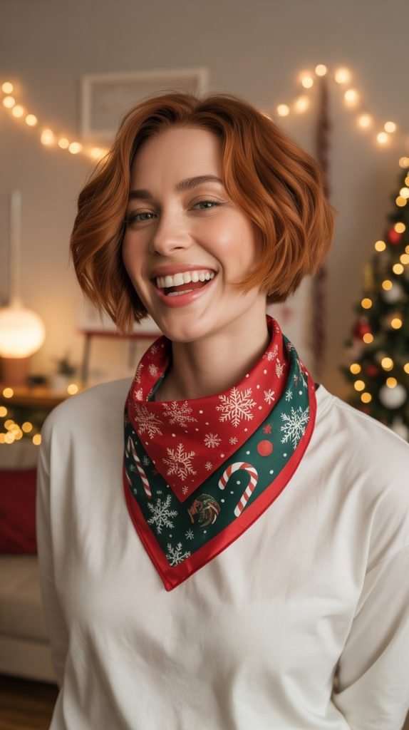 Holiday Festive Bandana Style