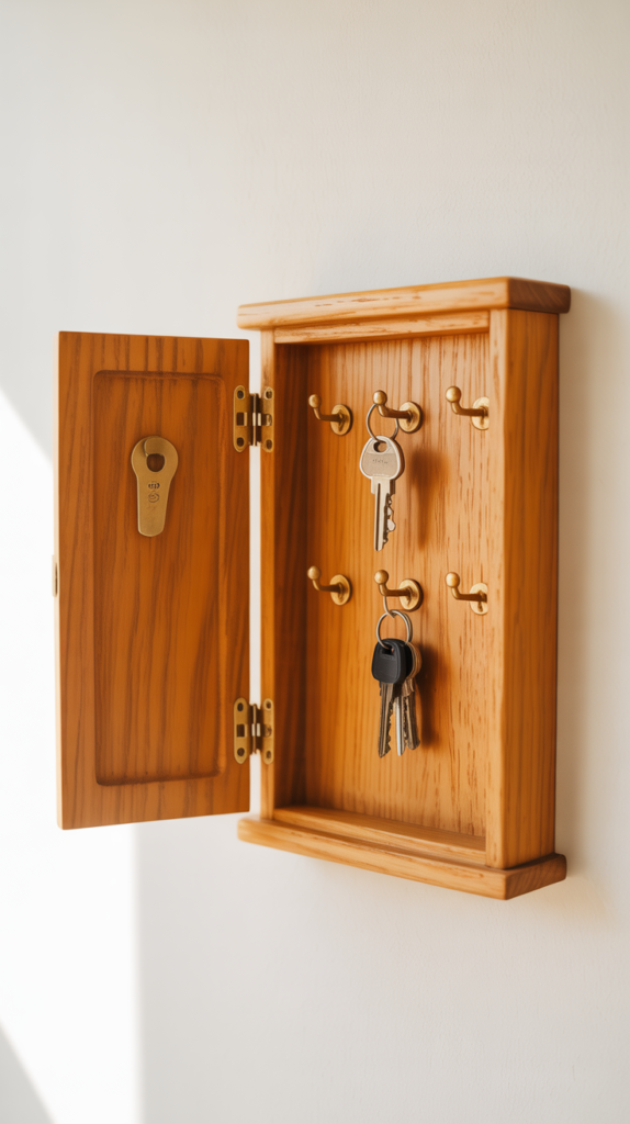 Wall-Mounted Key Cabinet