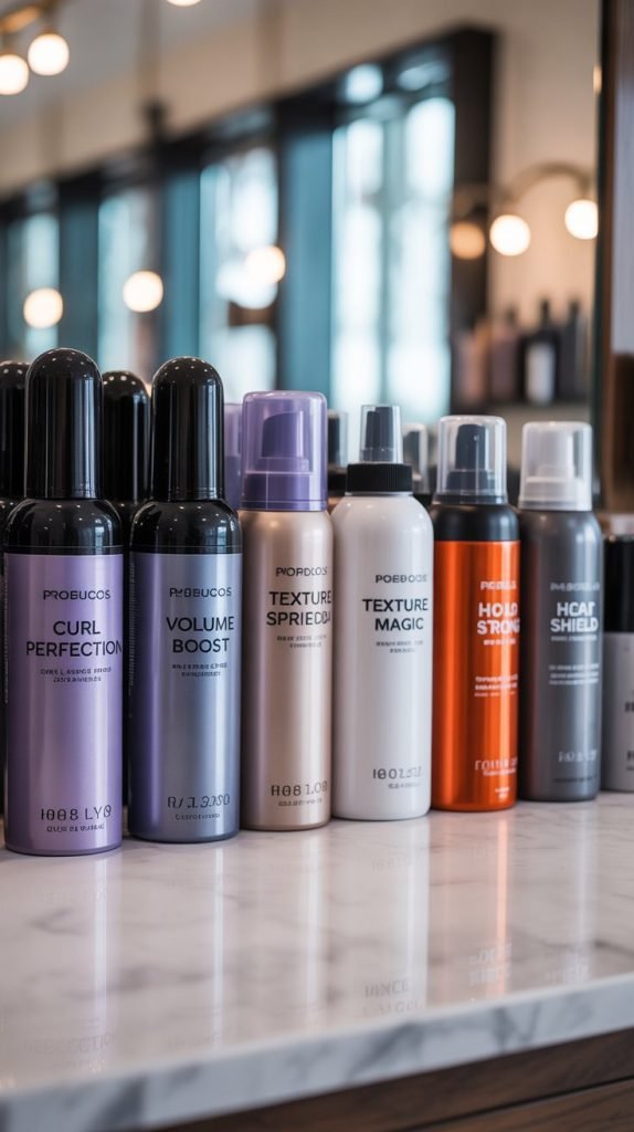 Products to Enhance Curl Hold