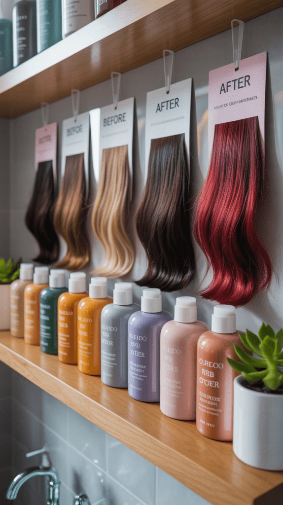 Choosing Color-Safe Shampoo and Conditioner