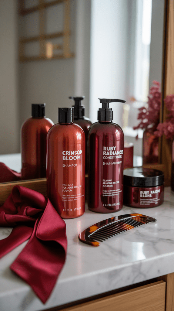 Color-Protecting Shampoo and Conditioner Selection