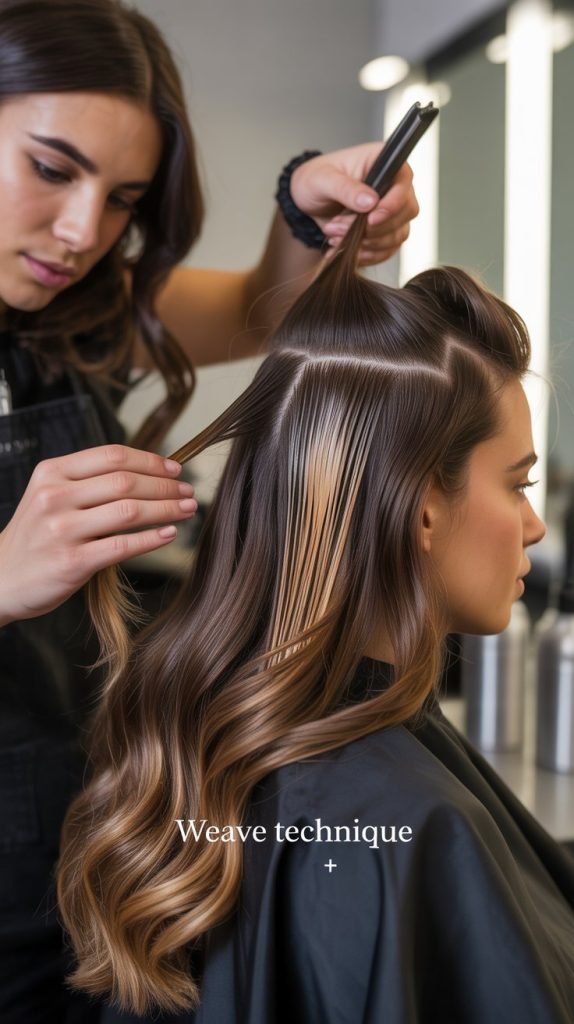 Caramel Weave Highlights