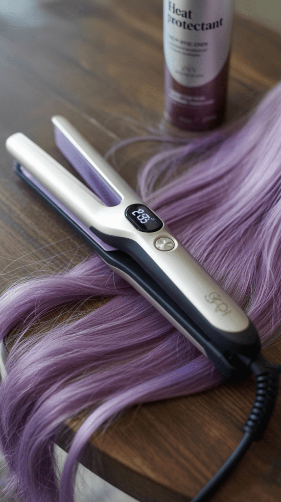 Heat Styling and Color Preservation