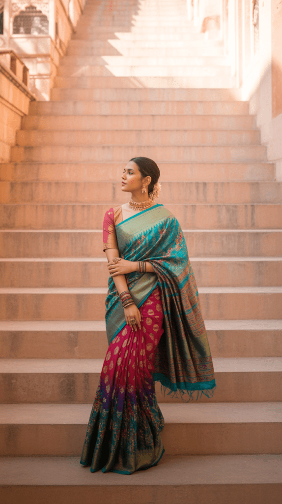  Gujarati-Style Stepped Layers