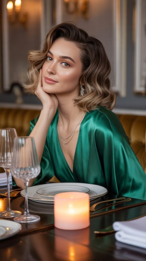 . Cognac Blonde Highlights