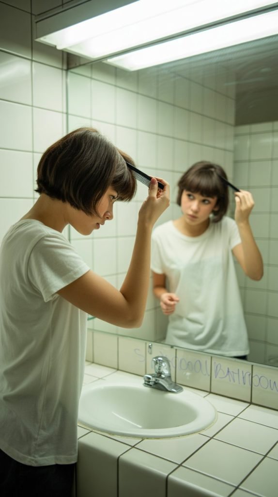  Maintaining Short Hair Throughout the School Day