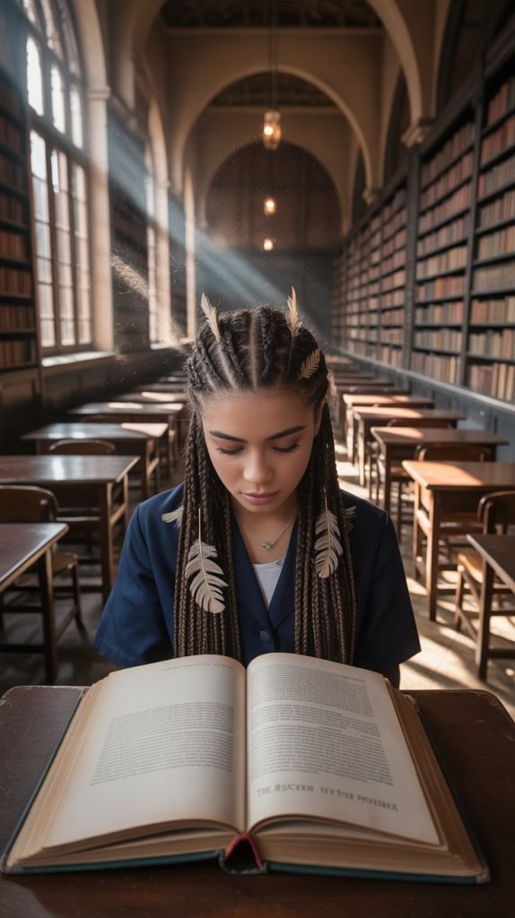 Phoenix Braid for Mythology Students