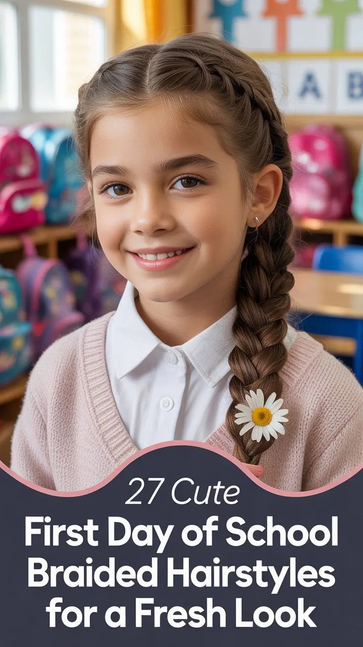 Cute First Day of School Braided Hairstyles for a Fresh Look