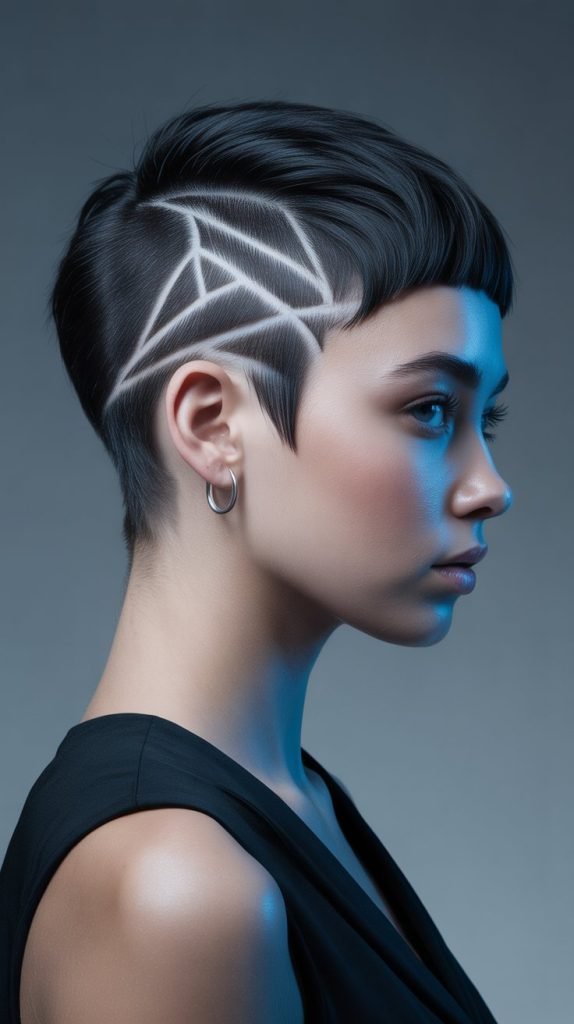 Edgy Geometric Undercut