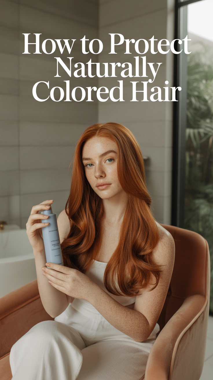How to Protect Naturally Colored Hair
