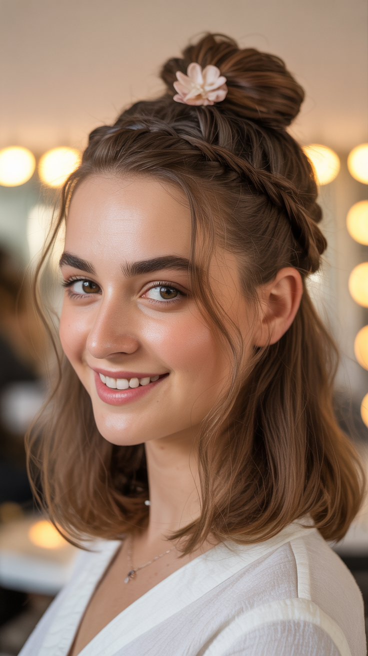 37 Easy Updos for Medium Hair for Beginners You Can Master