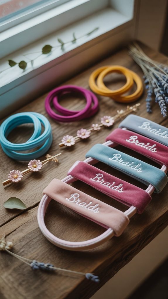 Accessorizing Braided Hairstyles