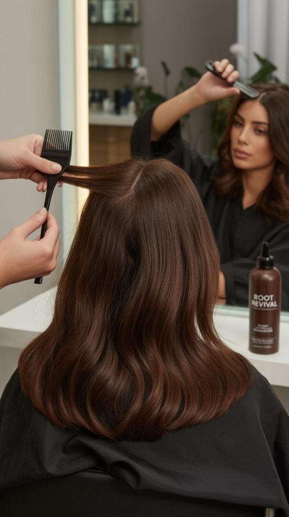 Root Touch-Up Strategies for Brunettes