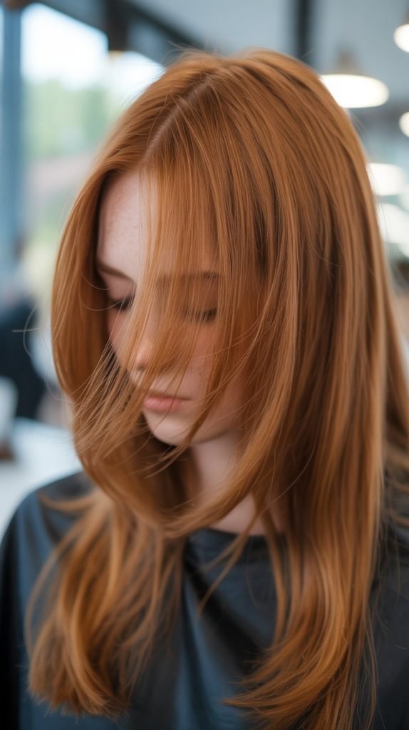 Long Hair with Edge Texturizing