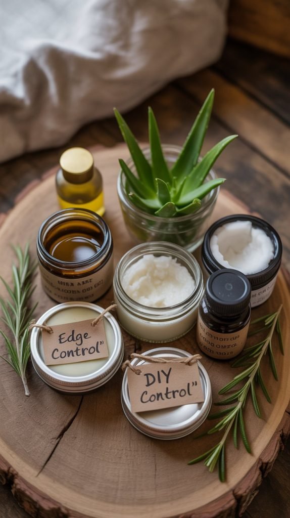 DIY Edge Control Recipe and Natural Alternatives