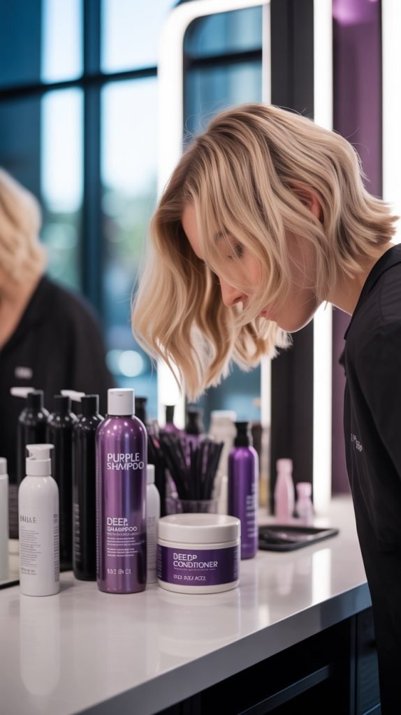 Maintenance Tips for Wavy Blonde Bobs