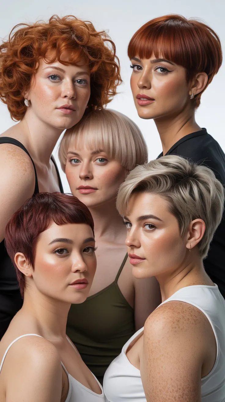 Short Haircuts for Chubby Faces