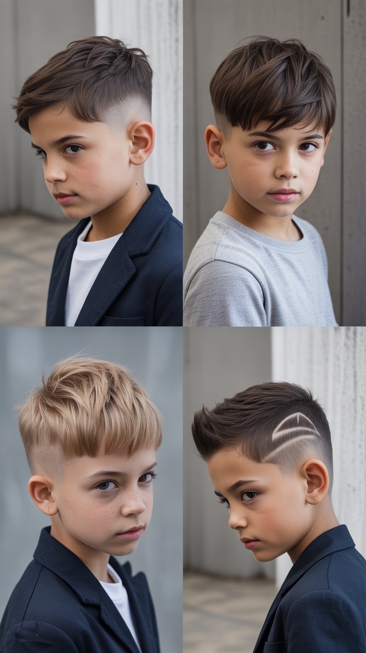 Trendy Short Haircuts for Boys That Parents Actually Love