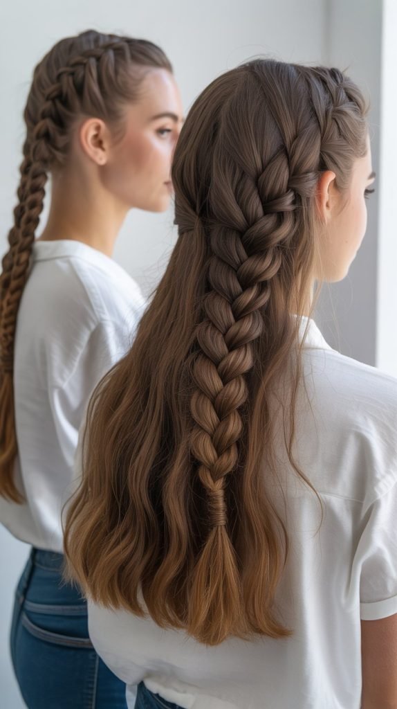 Pancaked and Voluminous Braids