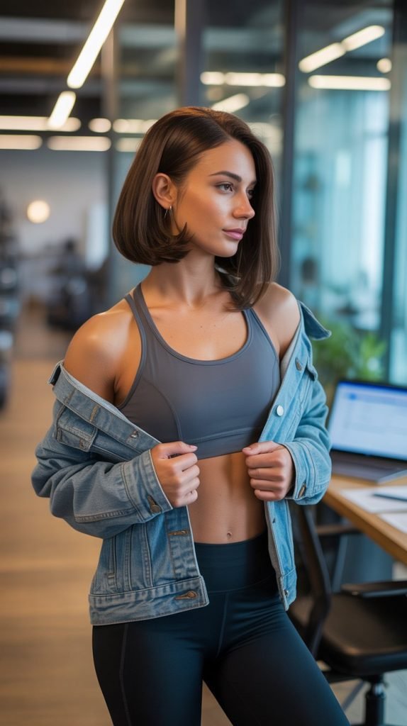 Long Stacked Inverted Bob for Active Lifestyles