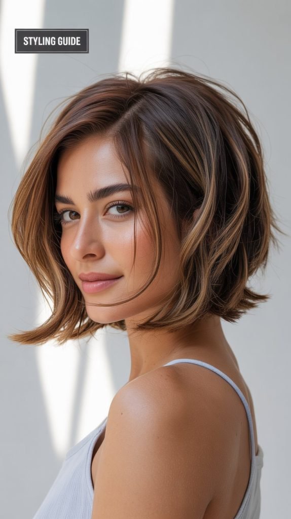 Styling Techniques for Highlighted Bobs