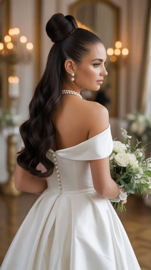 Wrapped Ponytail Bun