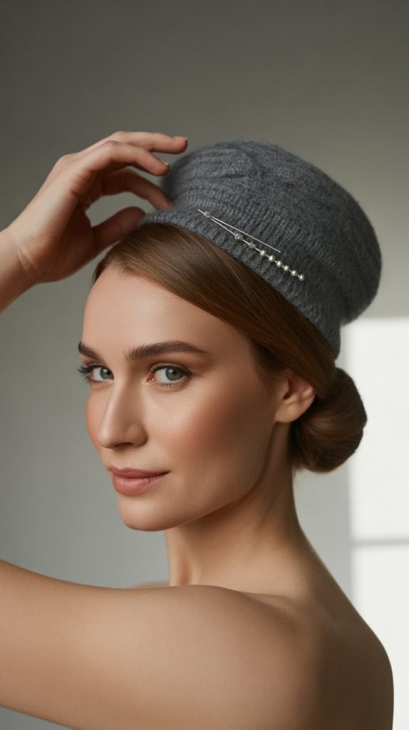 Protective Updos That Work Under Winter Accessories