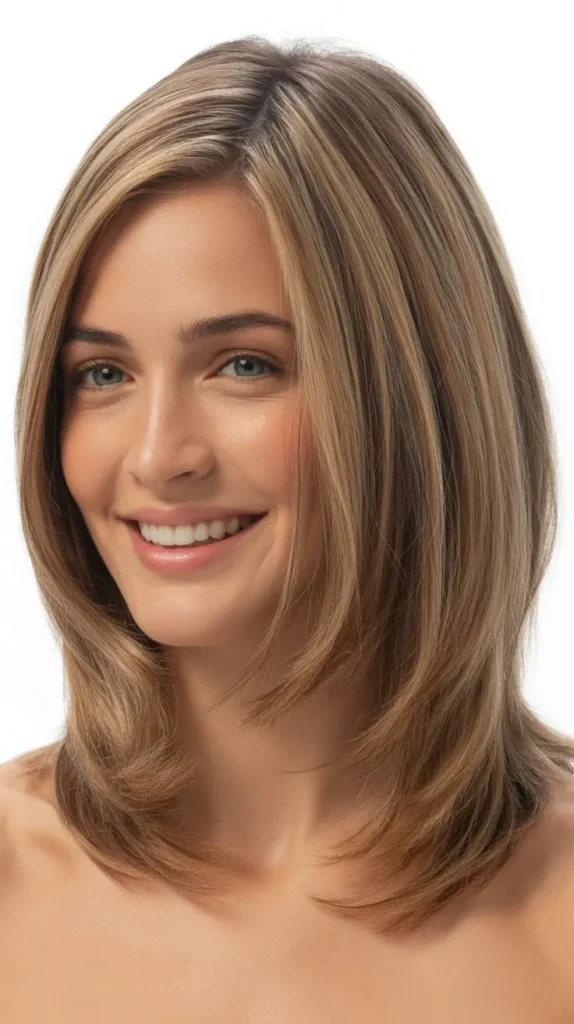 Tapered Medium Cut with Gradual Length