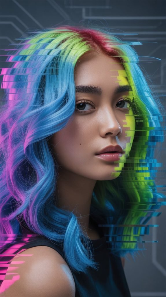 Digital Glitch Effect