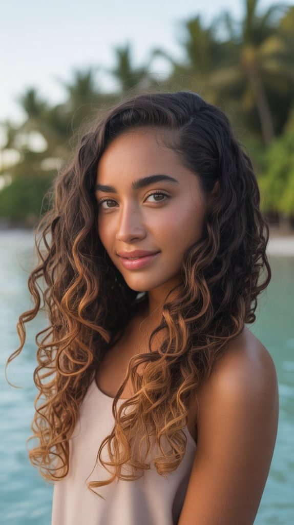 Caramel Ombre Effect