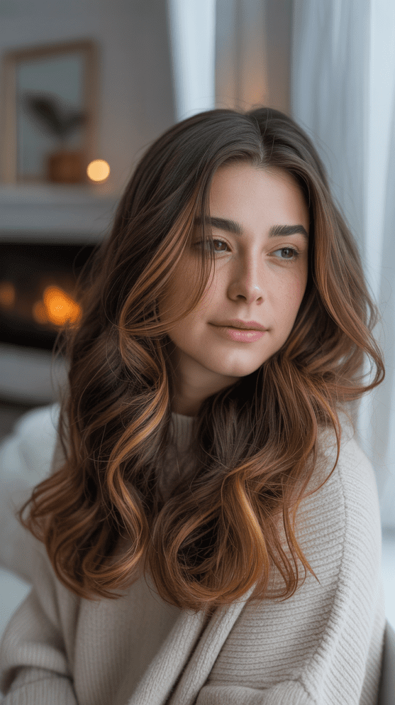 Chestnut Caramel Streaks