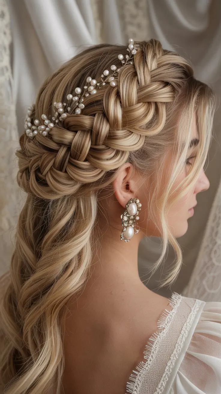 35 Blonde Wedding Hairstyles for Long Hair